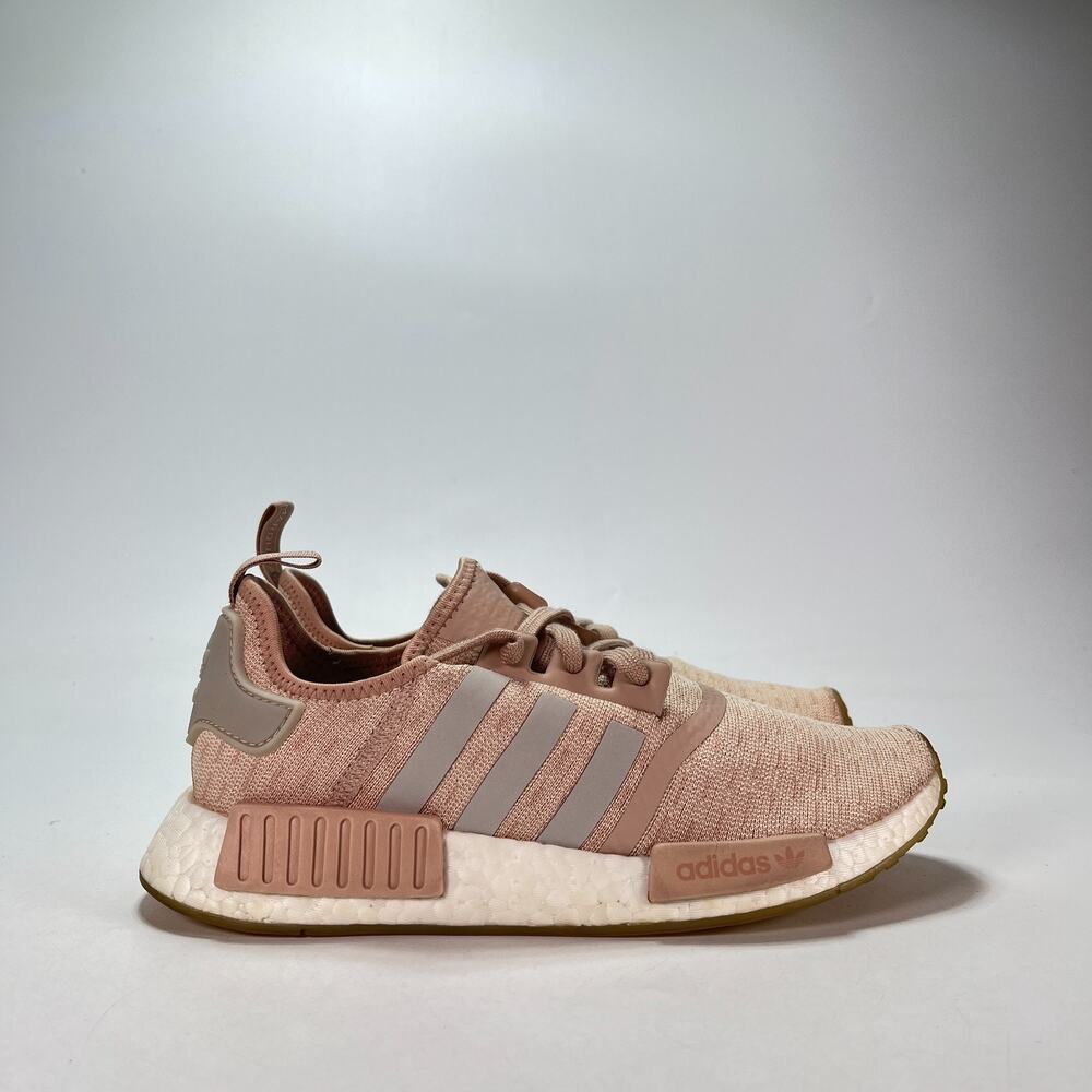 Adidas NMD_R1 Chalk Pearl Casual Lifestyle Sneakers Shoes CQ2012 Womens Size 8.5